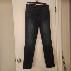 Kut from the Kloth Dark Wash Diana Fab Ab  Skinny Jeans